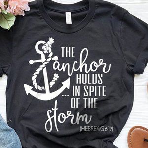 Christian T-Shirt, Hebrews 6:19 Shirt, Bible Verse